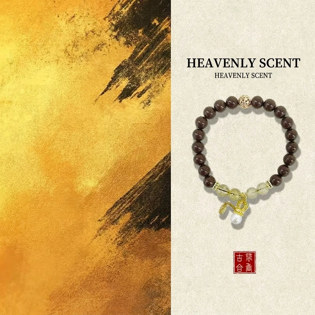 Frost & Petal: Summer Cooling He Xiang Bracelet