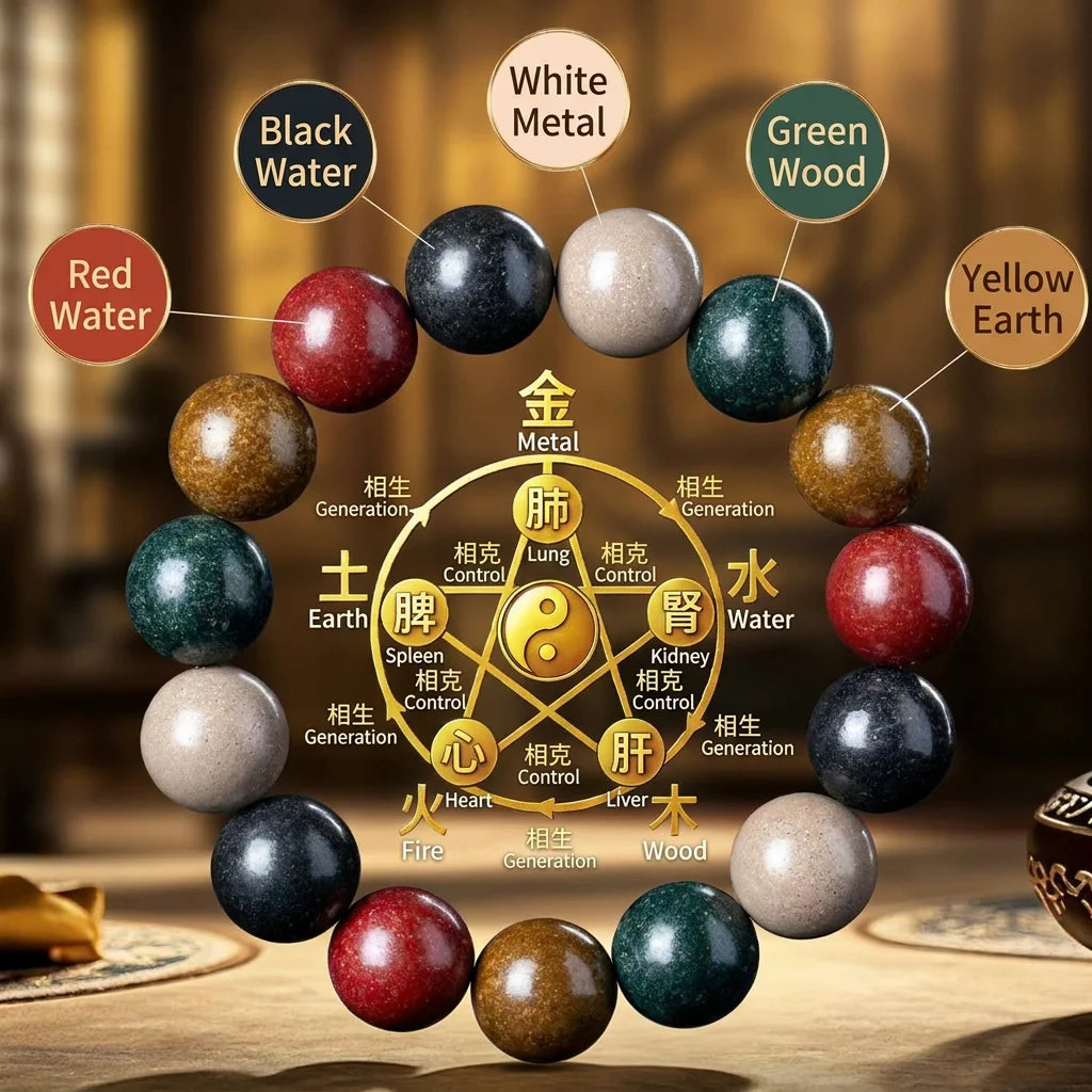 TCM Five Elements Correspondences Chart New