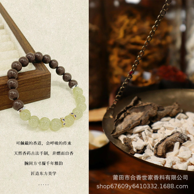 Heritage Calm: Ancient-Processed TCM Aromatic Bracelet